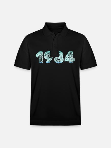 Cold 1984 - Stanley/Stella Unisex Organic Polo Shirt PREPSTER - black