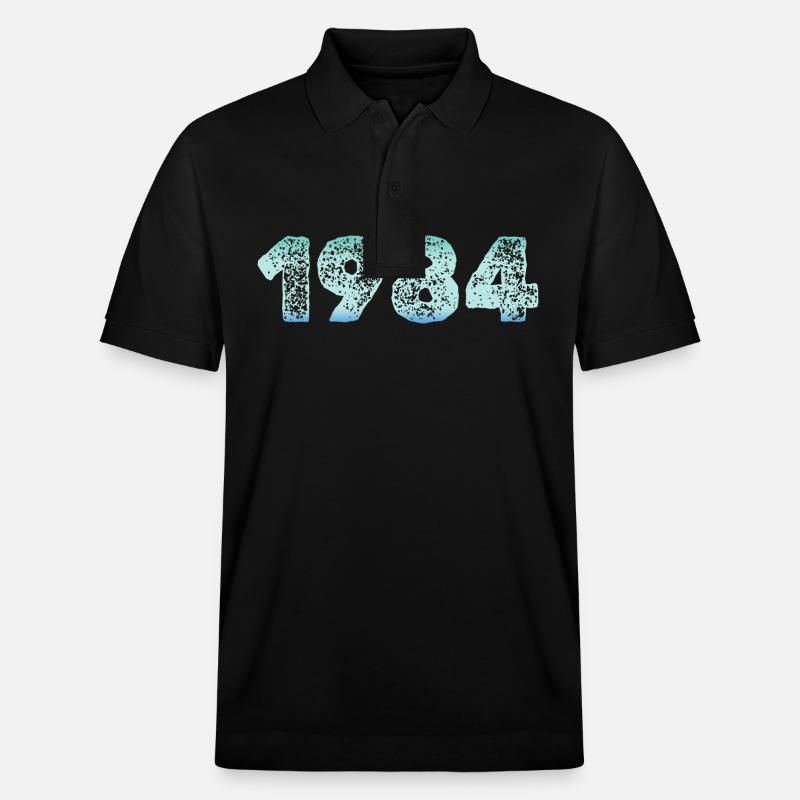 Eiskalt 1984 - Stanley/Stella Unisex Bio-Poloshirt PREPSTER - Schwarz