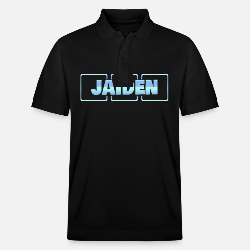 Bébé Jaiden - Polo PREPSTER bio Stanley/Stella Unisexe - noir