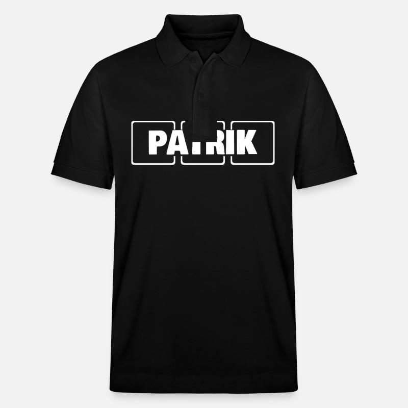 Nom Patrik - Polo PREPSTER bio Stanley/Stella Unisexe - noir