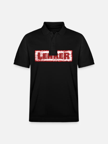 Job Lehrer - Stanley/Stella Unisex Bio-Poloshirt PREPSTER - Schwarz