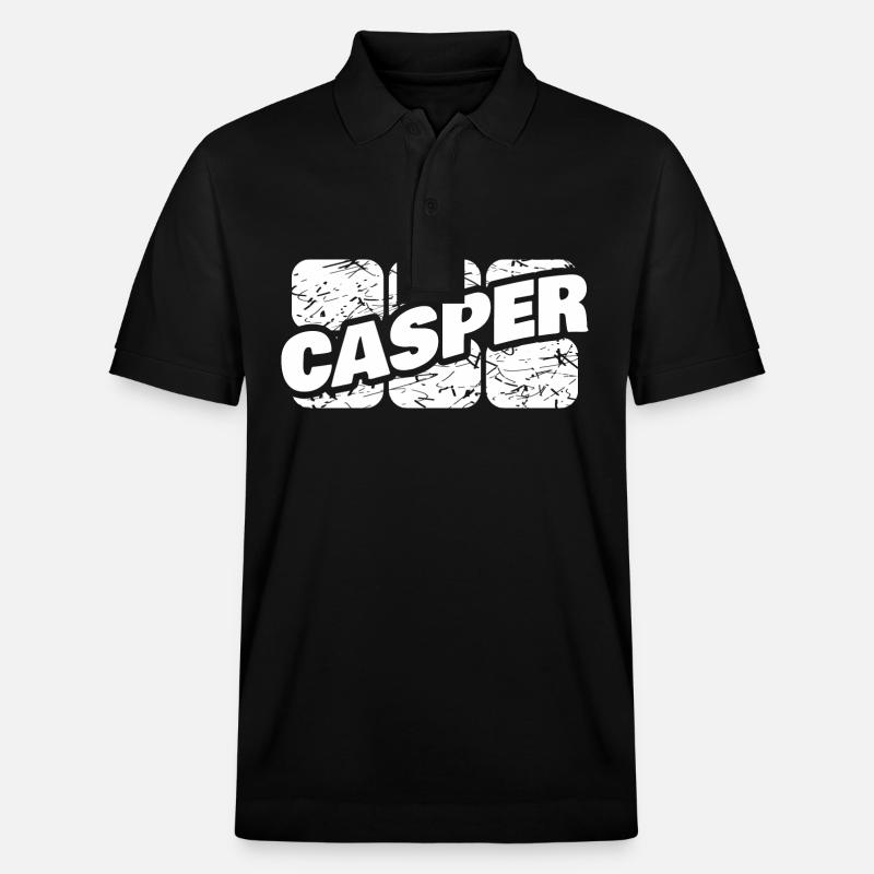 Casper - Polo PREPSTER bio Stanley/Stella Unisexe - noir