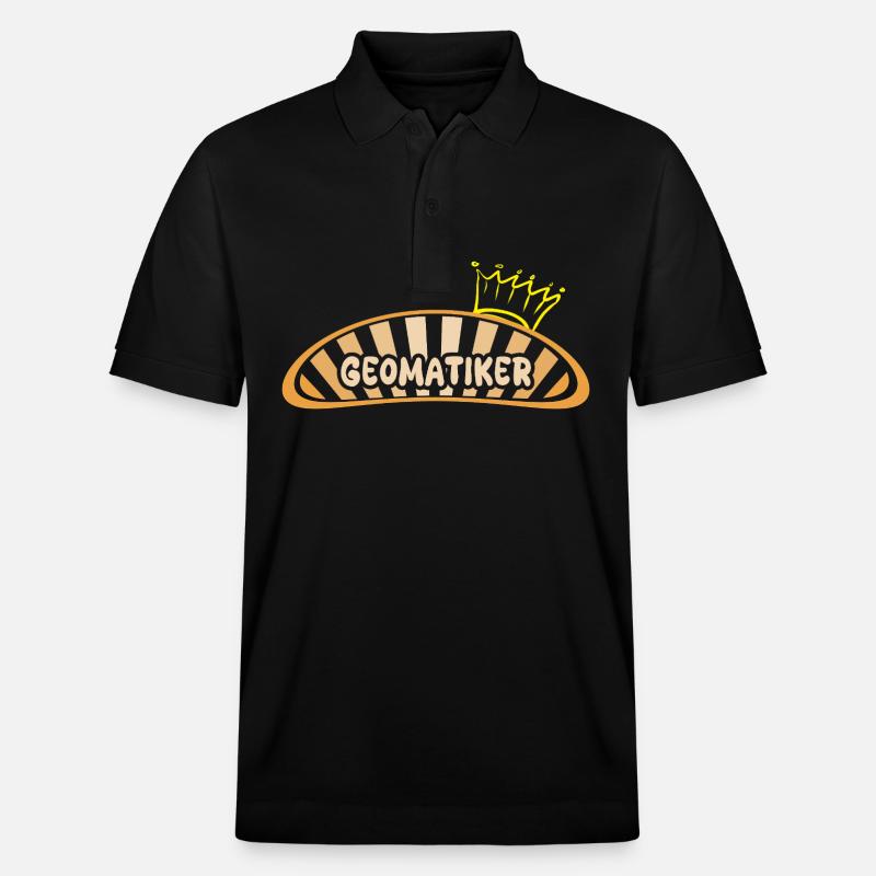 Beruf Geomatiker - Stanley/Stella Unisex Bio-Poloshirt PREPSTER - Schwarz