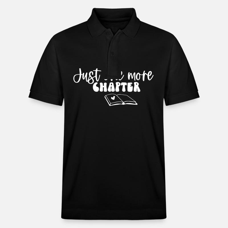 Nur noch ein Kapitel - Stanley/Stella Unisex Bio-Poloshirt PREPSTER - Schwarz