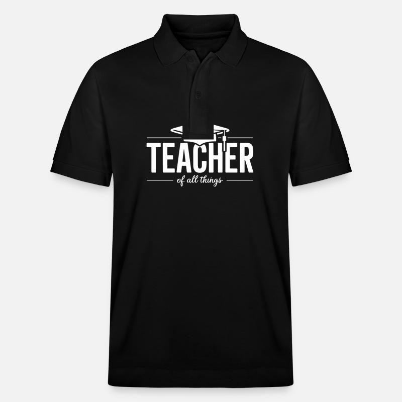 Enseignant Enseignant École Profession - Polo PREPSTER bio Stanley/Stella Unisexe - noir