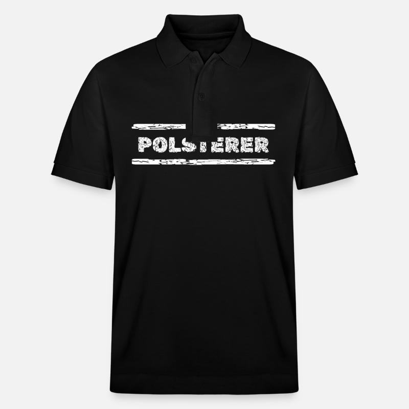 Profession Tapissier - Polo PREPSTER bio Stanley/Stella Unisexe - noir
