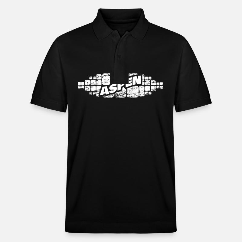 Aspen comme Aspen - Polo PREPSTER bio Stanley/Stella Unisexe - noir