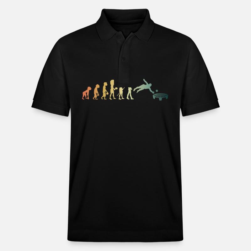 Spikeball - Evolution of Roundnet - Stanley/Stella Unisex Bio-Poloshirt PREPSTER - Schwarz