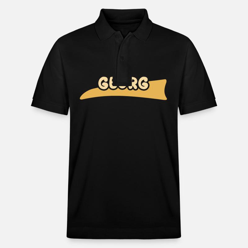 George - Polo PREPSTER bio Stanley/Stella Unisexe - noir