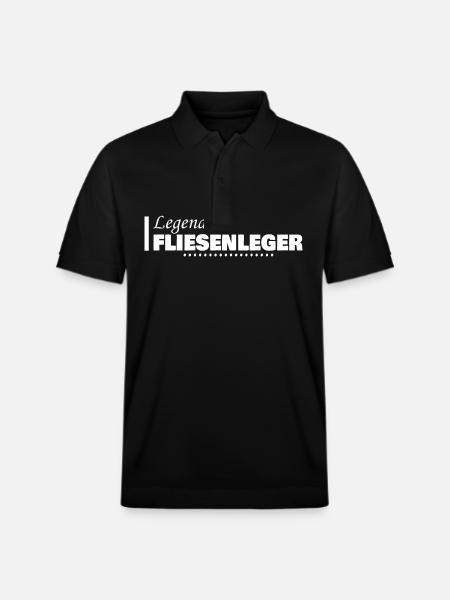 Tiler as a profession - Stanley/Stella Unisex Organic Polo Shirt PREPSTER - black