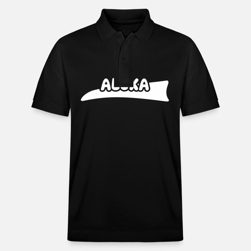 Geschenk für Alexa - Stanley/Stella Unisex Bio-Poloshirt PREPSTER - Schwarz