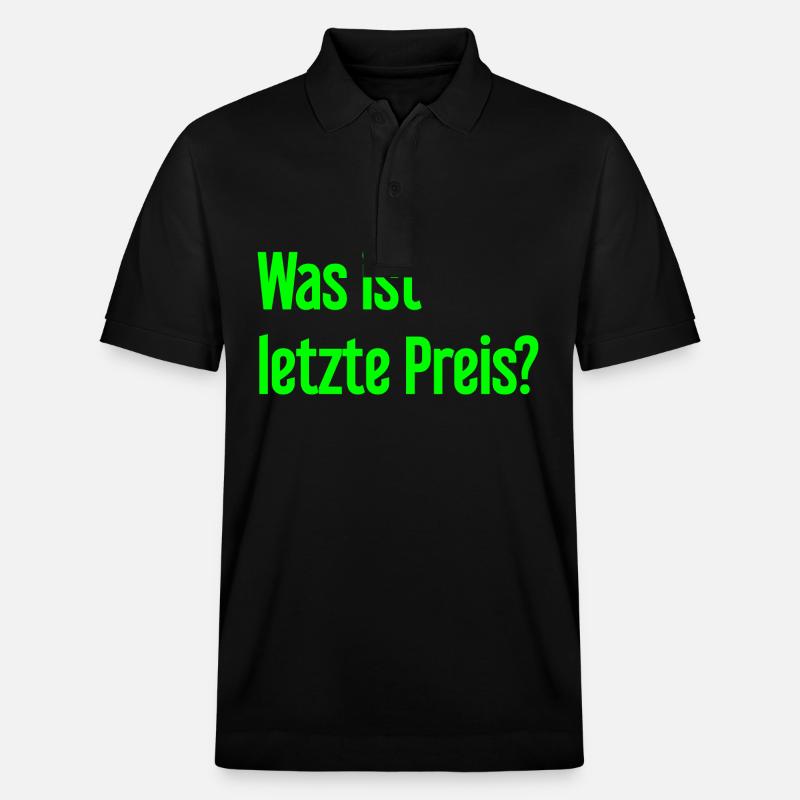 Was ist letzte Preis? - Stanley/Stella Unisex Bio-Poloshirt PREPSTER - Schwarz