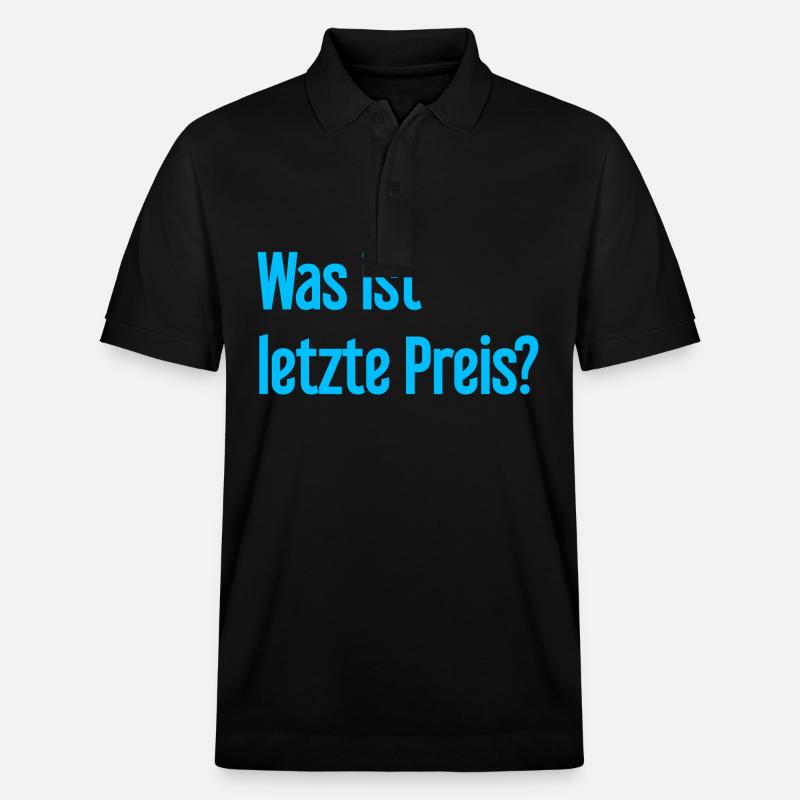 Was ist letzte Preis? - Stanley/Stella Unisex Bio-Poloshirt PREPSTER - Schwarz