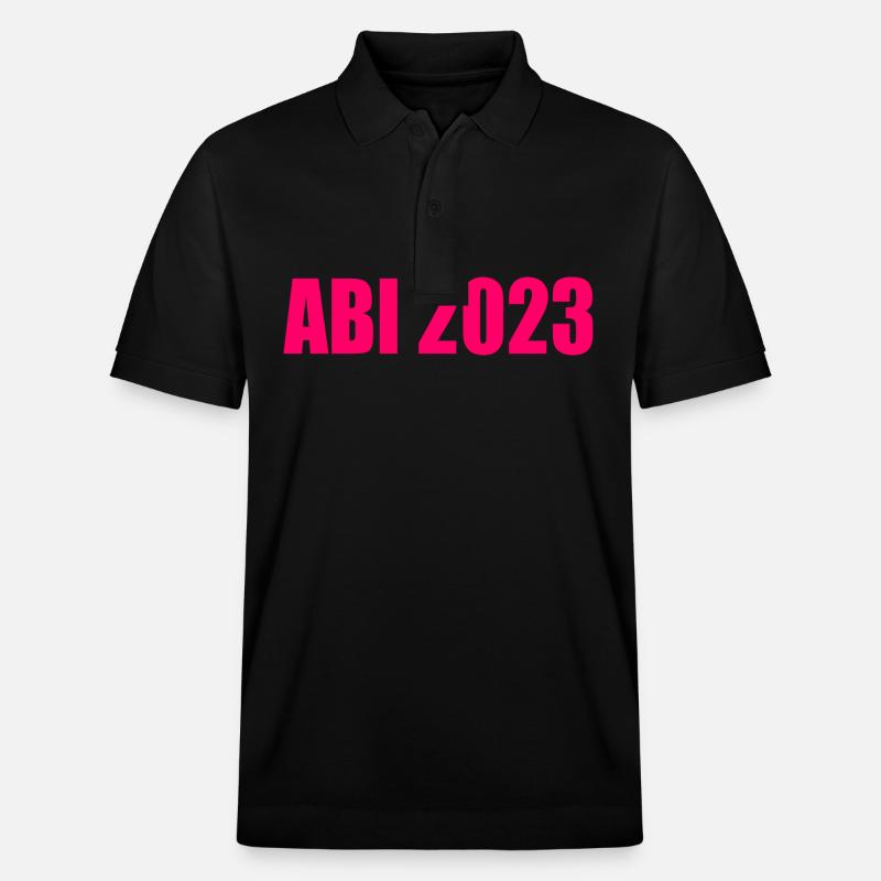 Abi 2023 - Stanley/Stella Unisex Bio-Poloshirt PREPSTER - Schwarz