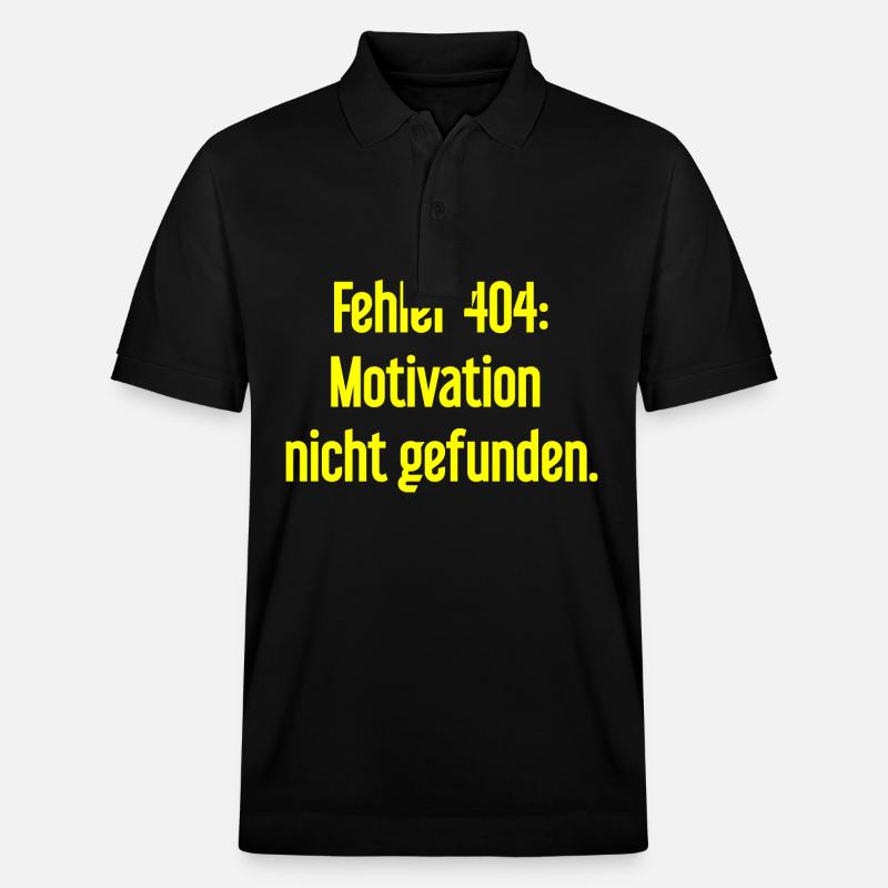 Erreur 404 : Motivation introuvable - Polo PREPSTER bio Stanley/Stella Unisexe - noir