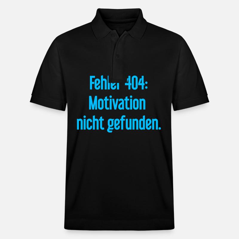 Erreur 404 : Motivation introuvable - Polo PREPSTER bio Stanley/Stella Unisexe - noir