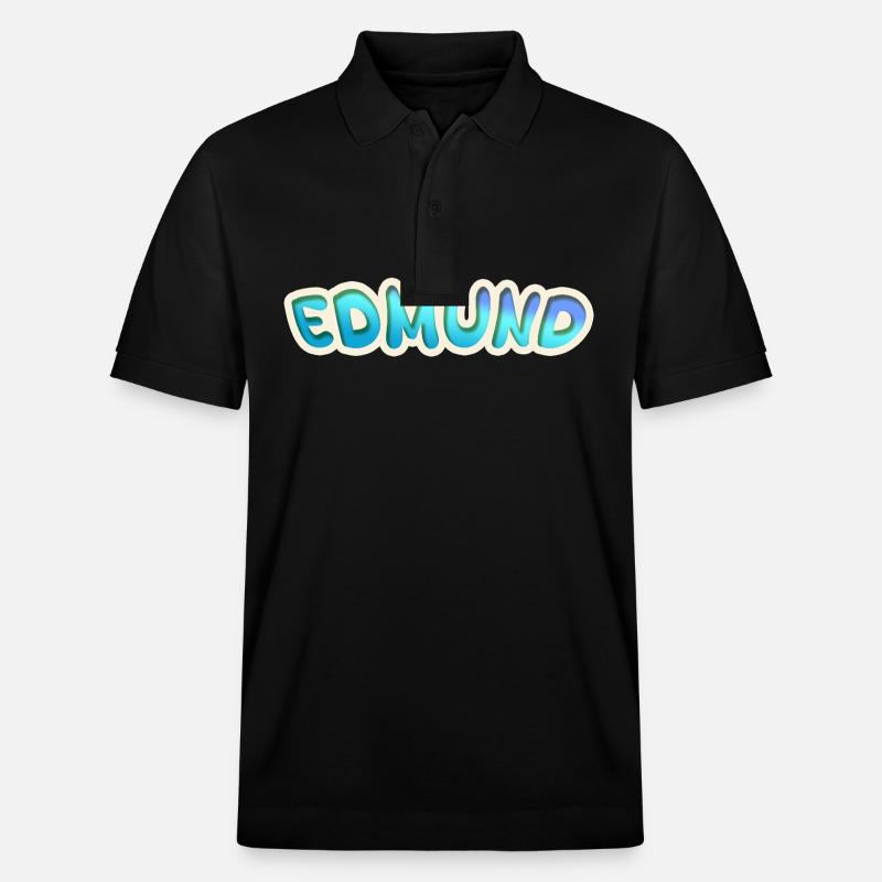 Edmund - Stanley/Stella Unisex Bio-Poloshirt PREPSTER - Schwarz