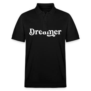 Rêveur - Polo PREPSTER bio Stanley/Stella Unisexe - noir - Devant - Roxy (174cm) & Andy (188cm)