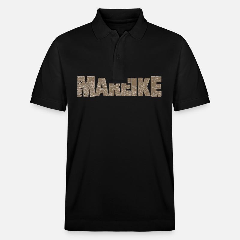 Mareike - Stanley/Stella Unisex Bio-Poloshirt PREPSTER - Schwarz
