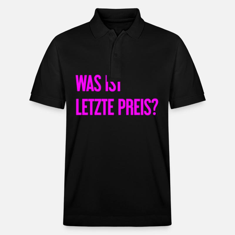 Was ist letzte Preis? - Stanley/Stella Unisex Bio-Poloshirt PREPSTER - Schwarz