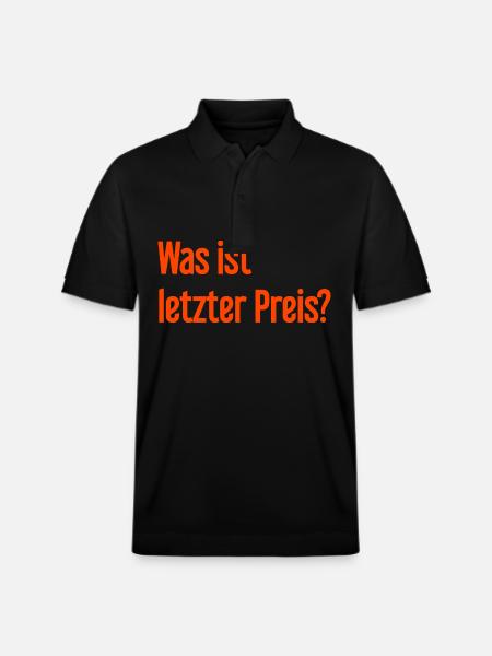 What is last price? - Stanley/Stella Unisex Organic Polo Shirt PREPSTER - black
