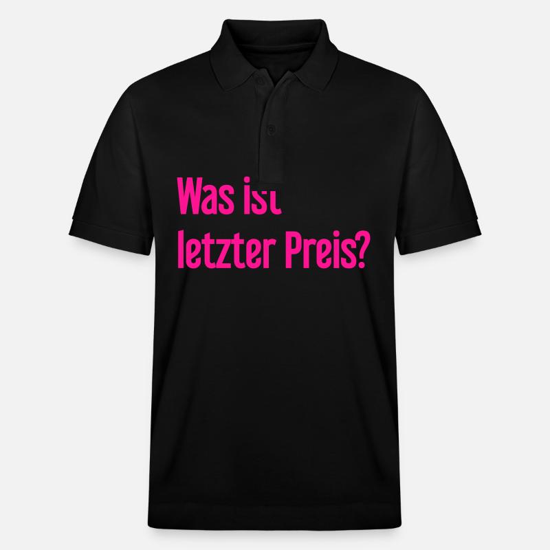 Qu’est-ce que le dernier prix ? - Polo PREPSTER bio Stanley/Stella Unisexe - noir