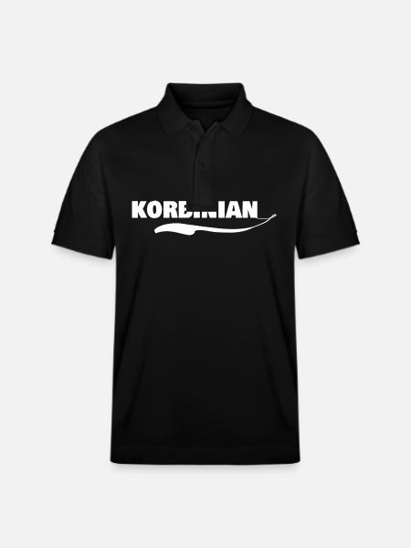 First name korbinian - Stanley/Stella Unisex Organic Polo Shirt PREPSTER - black