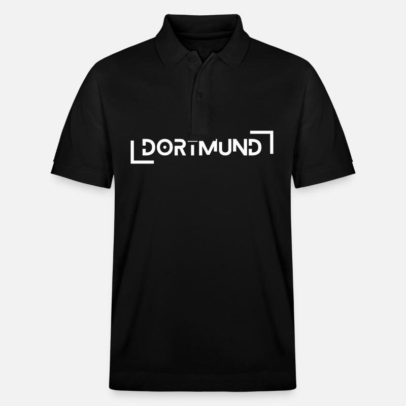 Dortmund - Stanley/Stella Unisex Bio-Poloshirt PREPSTER - Schwarz