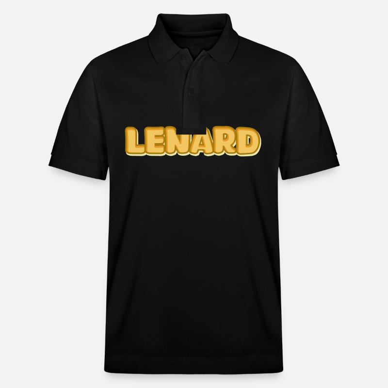 Lenard - Polo PREPSTER bio Stanley/Stella Unisexe - noir