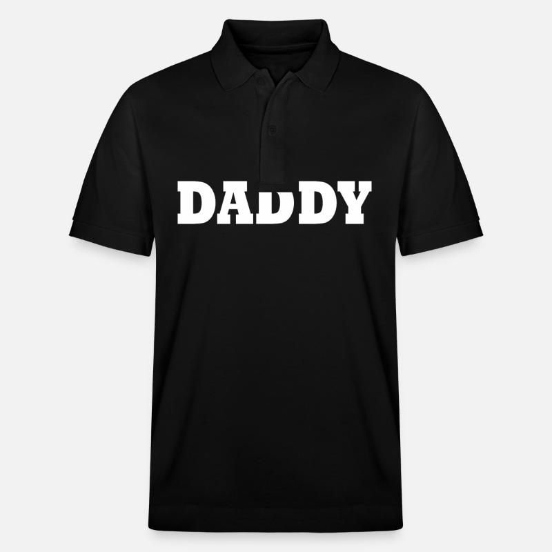 Daddy - Stanley/Stella Unisex Bio-Poloshirt PREPSTER - Schwarz
