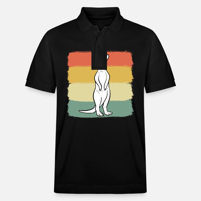 Suricate - Polo PREPSTER bio Stanley/Stella Unisexe - noir