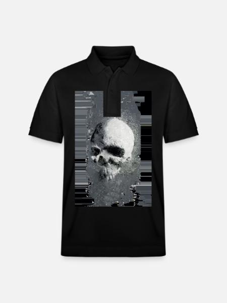 skull bug - Polo PREPSTER bio Stanley/Stella Unisexe - noir
