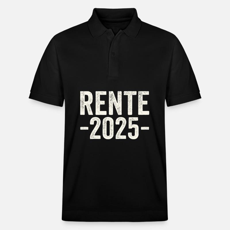 Rente 2025 - Stanley/Stella Unisex Bio-Poloshirt PREPSTER - Schwarz