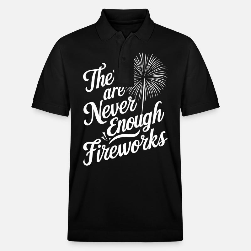Pyrotechnie Feux d’artifice Pyrotechnie - Polo PREPSTER bio Stanley/Stella Unisexe - noir