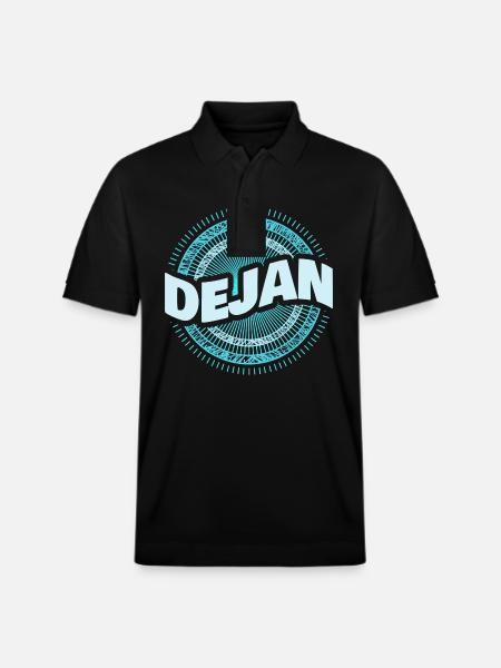 Geschenkidee Dejan - Stanley/Stella Unisex Bio-Poloshirt PREPSTER - Schwarz