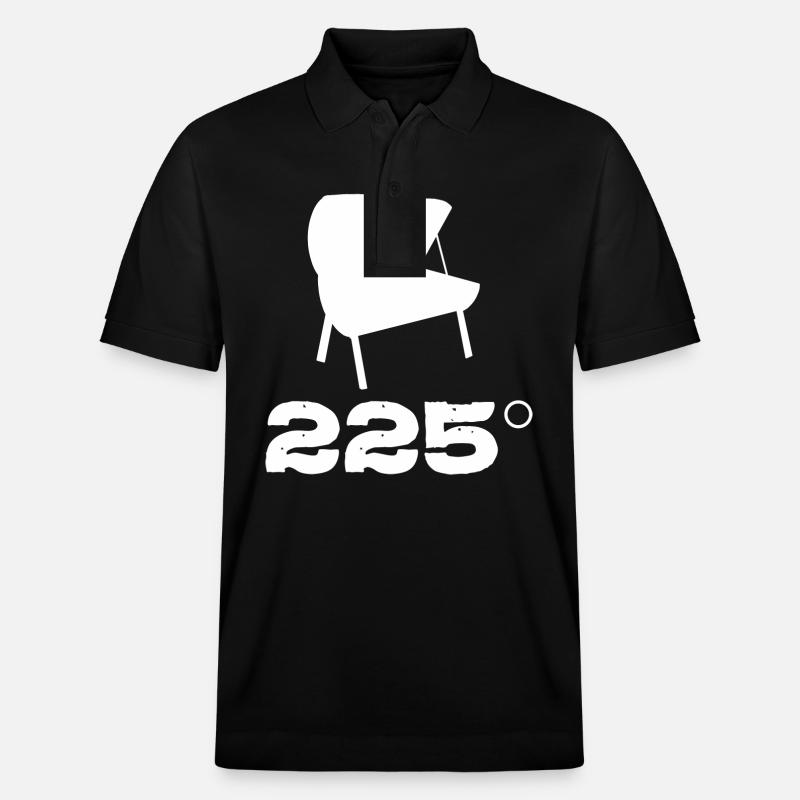 BBQ - Stanley/Stella Unisex Bio-Poloshirt PREPSTER - Schwarz