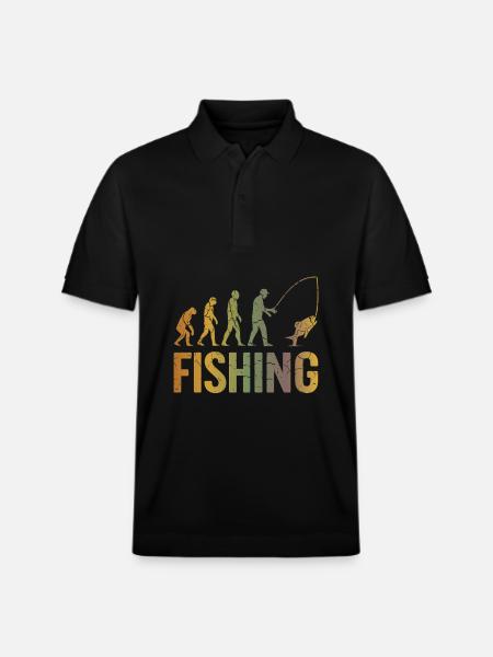 Evolution pour la pêche - Polo PREPSTER bio Stanley/Stella Unisexe - noir