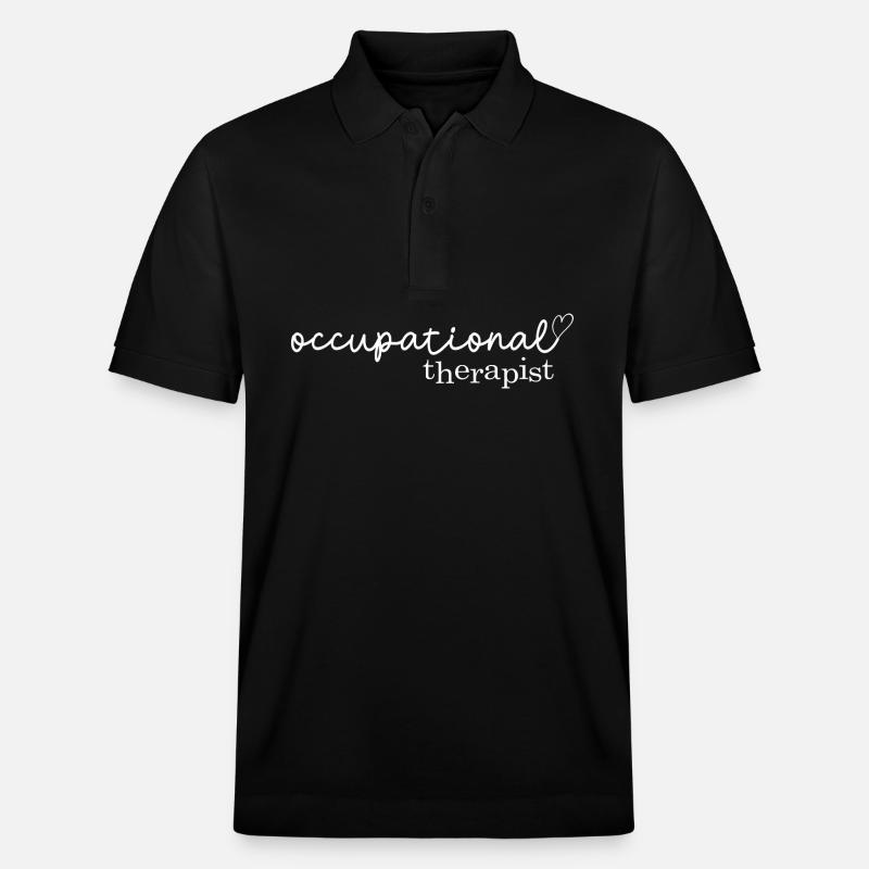 Ergothérapeute - Polo PREPSTER bio Stanley/Stella Unisexe - noir