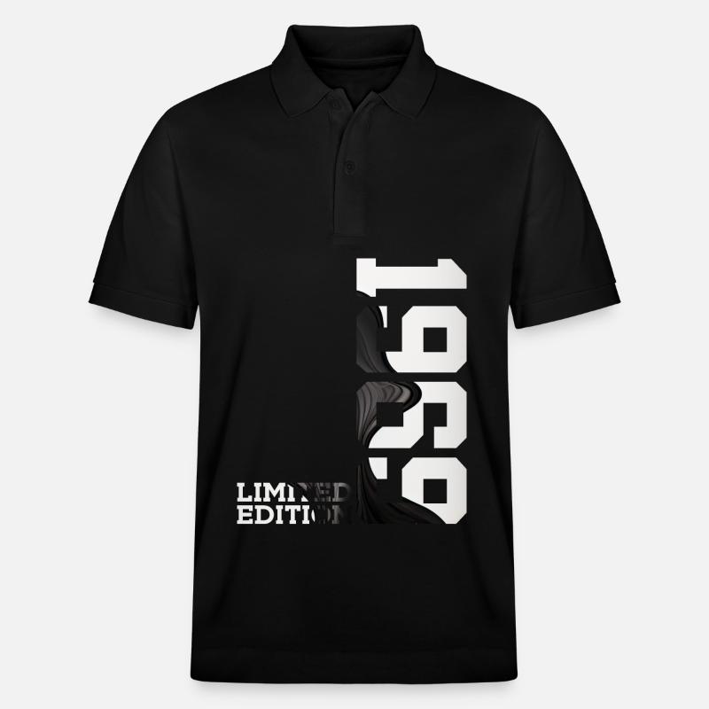 ÉDITION LIMITÉE 57E ANNIVERSAIRE 1969 - Polo PREPSTER bio Stanley/Stella Unisexe - noir