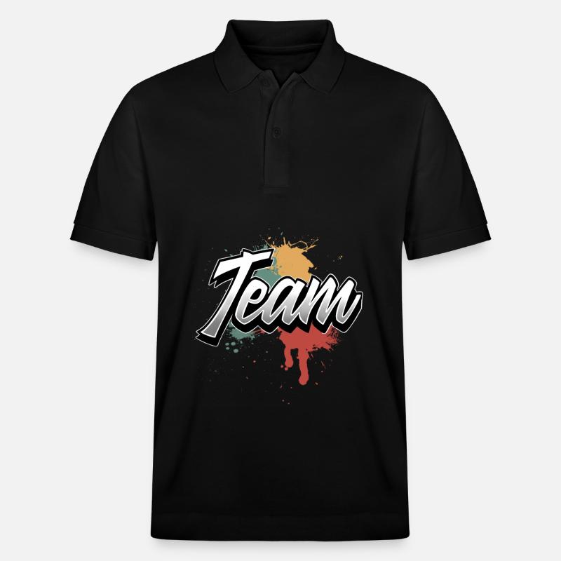Team - Stanley/Stella Unisex Bio-Poloshirt PREPSTER - Schwarz