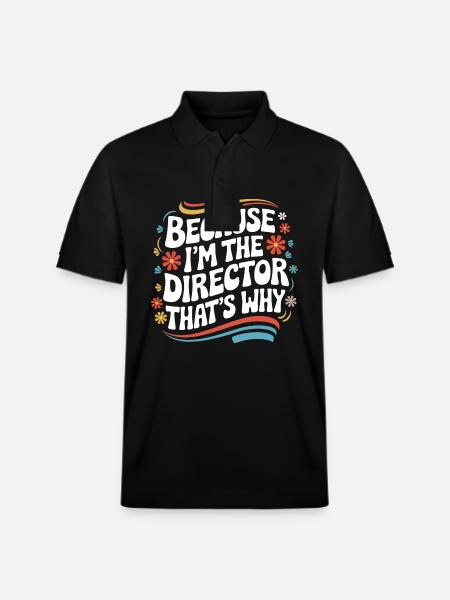 Cineasta Director de fotografía Cine - Polo orgánico unisex PREPSTER de Stanley/Stella - negro
