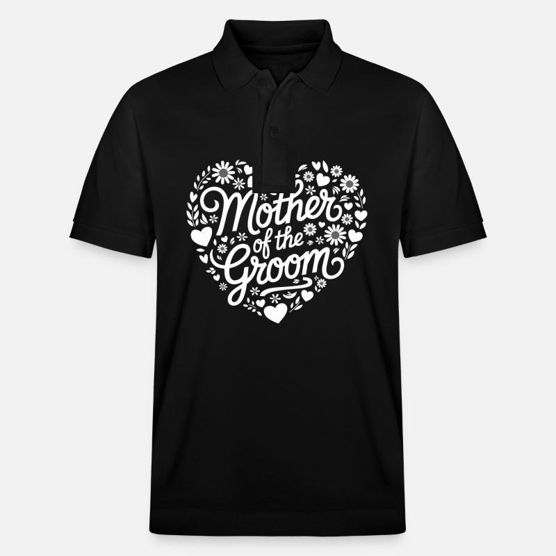 Marié Mariage Mariage - Polo PREPSTER bio Stanley/Stella Unisexe - noir