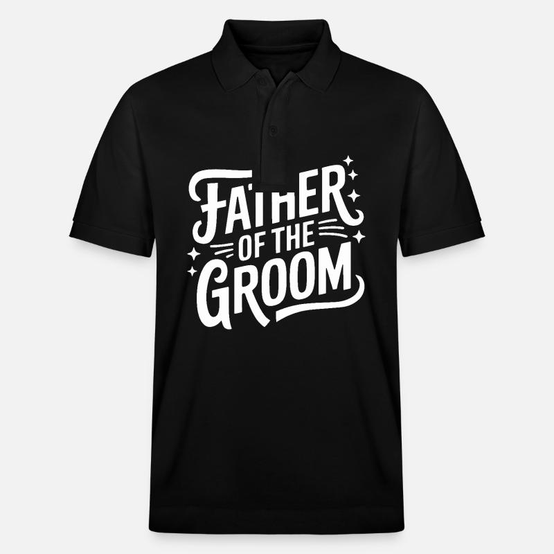Marié Mariage Mariage - Polo PREPSTER bio Stanley/Stella Unisexe - noir