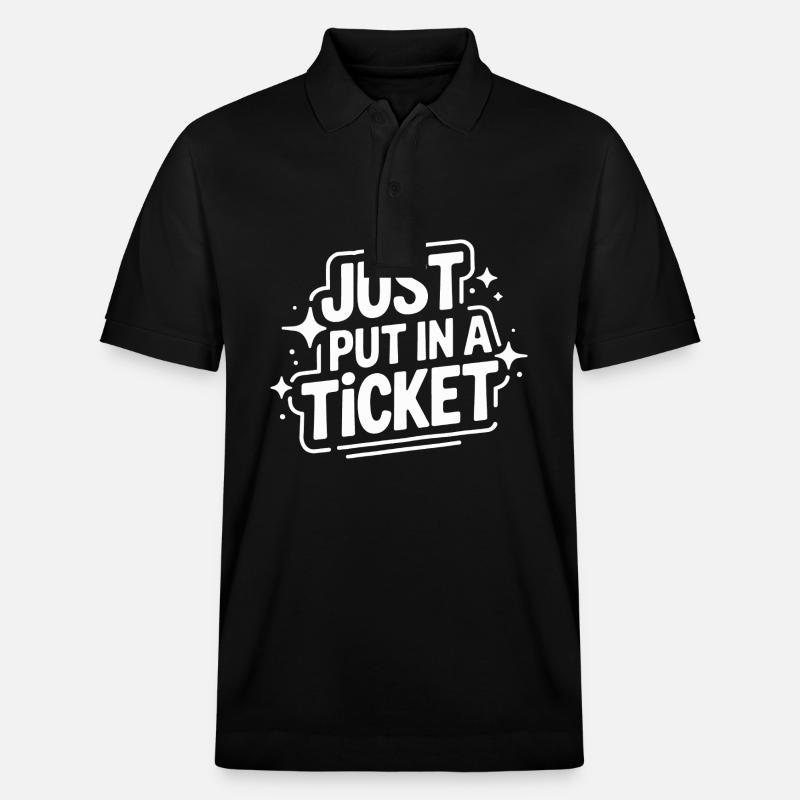 Technischer Support Computerfreak Nerd - Stanley/Stella Unisex Bio-Poloshirt PREPSTER - Schwarz