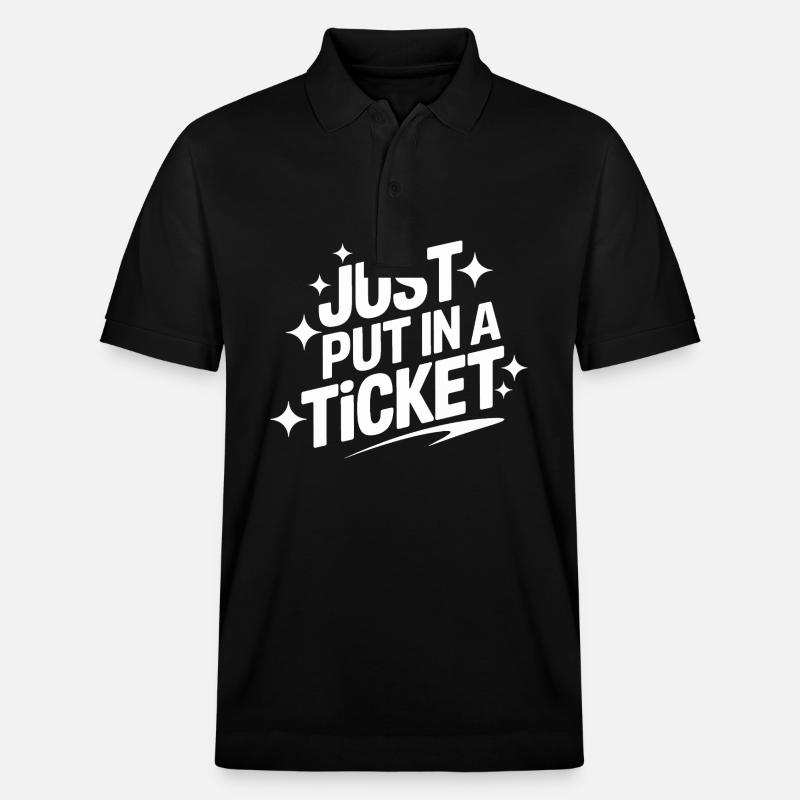 Technischer Support Computerfreak Nerd - Stanley/Stella Unisex Bio-Poloshirt PREPSTER - Schwarz