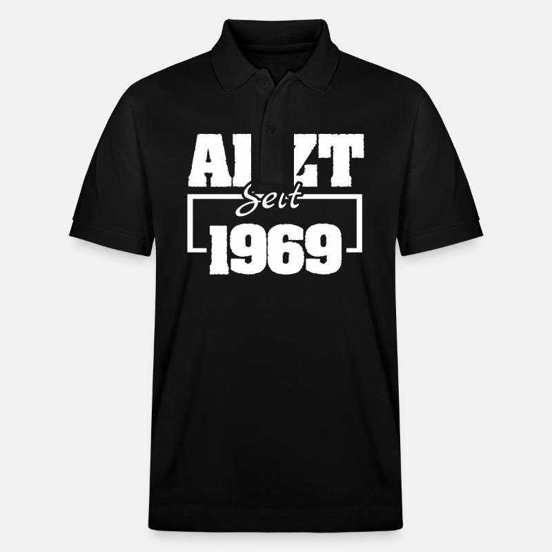 Arbeitsmediziner 1969 - Stanley/Stella Unisex Bio-Poloshirt PREPSTER - Schwarz