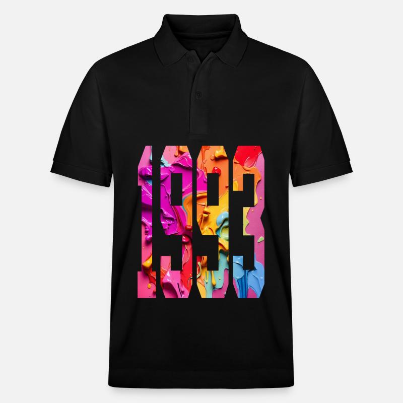 BUNT 33E ANNIVERSAIRE 1993 - Polo PREPSTER bio Stanley/Stella Unisexe - noir