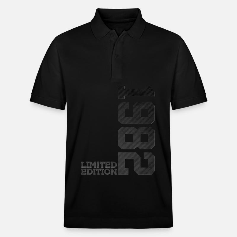 44E ANNIVERSAIRE ÉDITION LIMITÉE 1982 - Polo PREPSTER bio Stanley/Stella Unisexe - noir