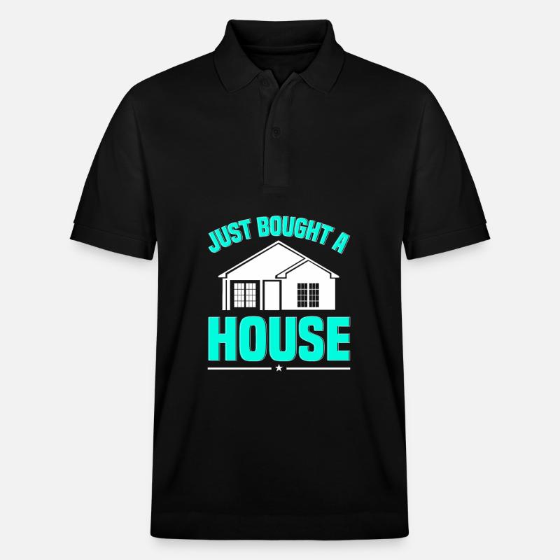 Neuer Hauseigentümer Hauseigentümer - Stanley/Stella Unisex Bio-Poloshirt PREPSTER - Schwarz