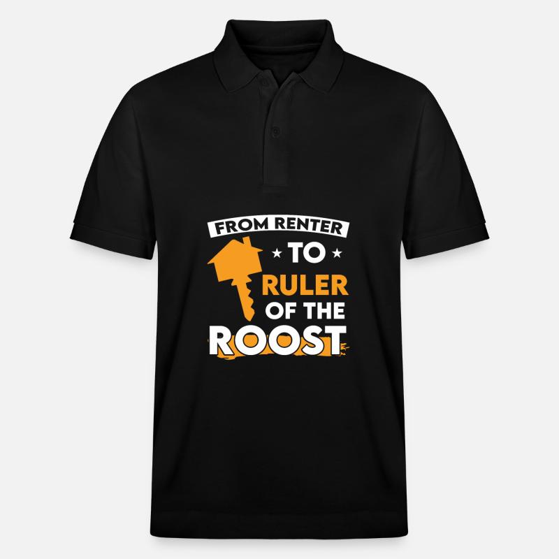 Neuer Hauseigentümer Hauseigentümer - Stanley/Stella Unisex Bio-Poloshirt PREPSTER - Schwarz